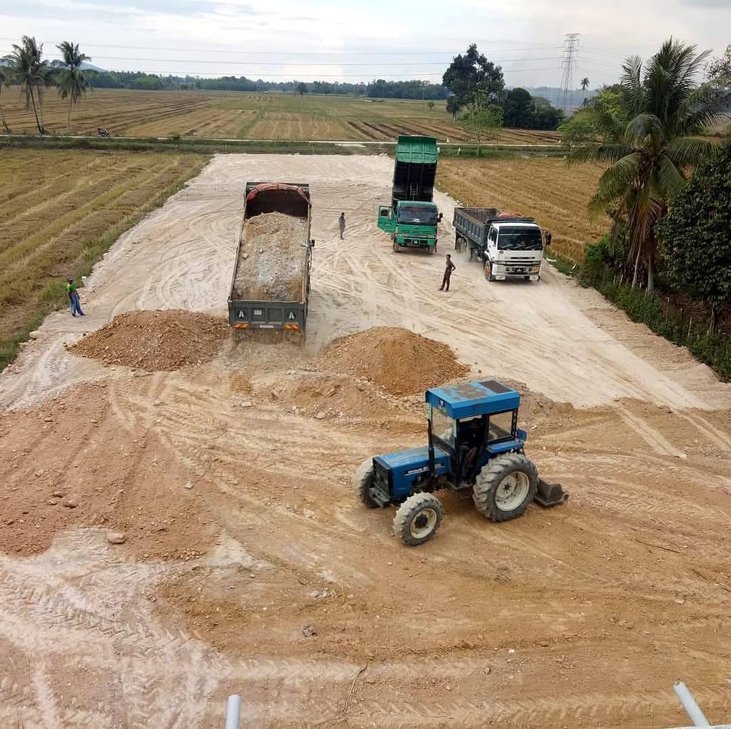 kos tambun tanah